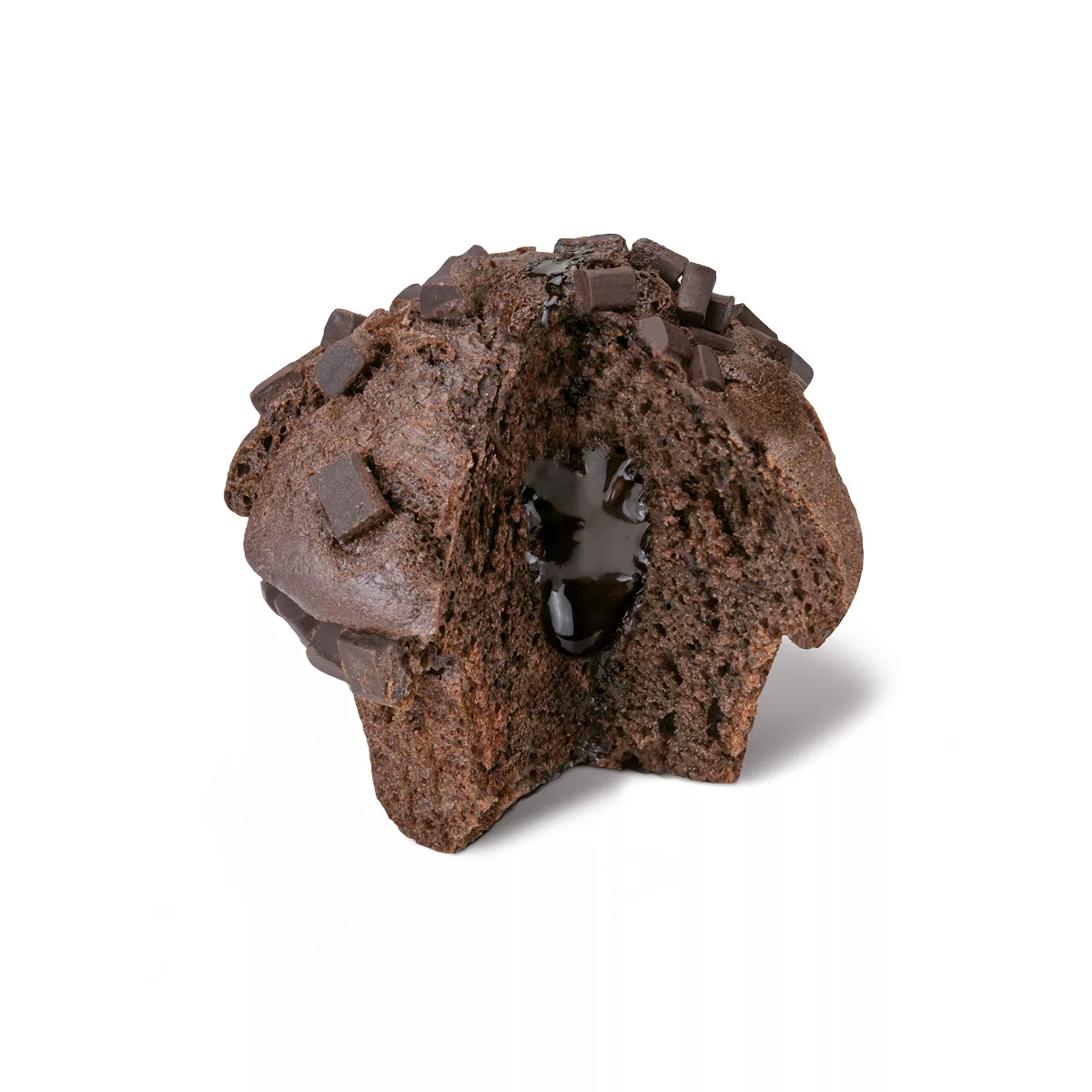 Double chocolate muffin