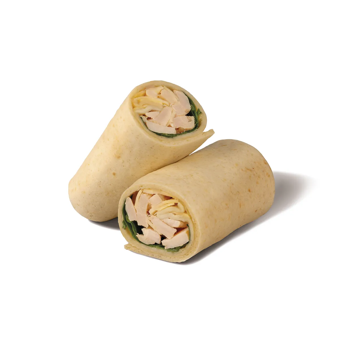 Chicken caesar style wrap